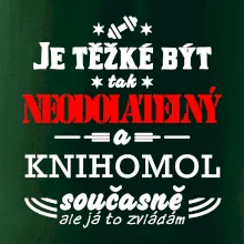 Je těžké být neodolatelný knihomol