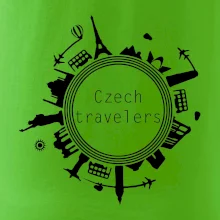 Czech Travelers jednobarevný