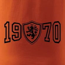 Narozeninový motiv - znak - 1970