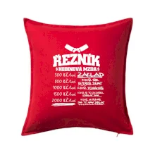 Hodinová mzda řezník