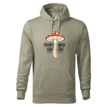 Všechny houby jsou jedlé