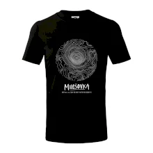 Milešovka - vrstevnice v kruhu