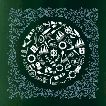 Námořní ikony a ryby