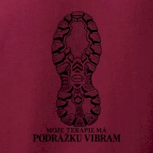 Moje terapie má podrážku Vibram