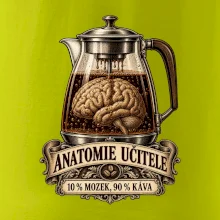 Anatomie učitele deset procent mozek devadesát káva