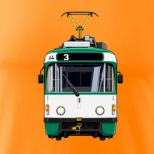 T3R SLF čelo tramvaje linka 3