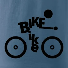 Bike nápis postava