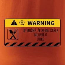 Warning mluvení - Jídlo
