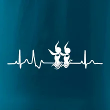 EKG synchronizované plavání