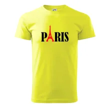 Paris nápis Eiffelova věž