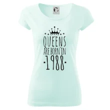 Queens are born in 1988
