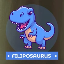 Dinosauří jména - modrý dinosaurus