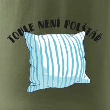 Tohle není polštář - modrý Tohle není polštář - modrý