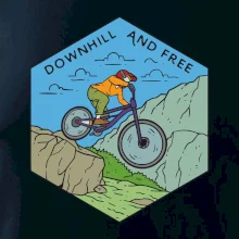 Downhill and free kluk