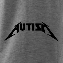 Autism rock nápis