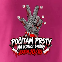 Řezník počítám prsty na konci směny