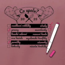 Co upeču? - odškrtávací seznam cukroví