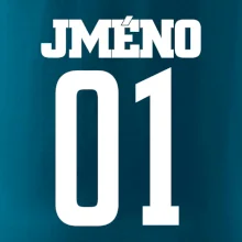 Fotbalový dres - vlastní jméno a číslo