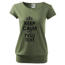 Keep calm - váš text