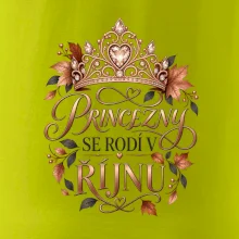 Princezny se rodí v říjnu - královská koruna