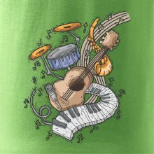 Hudební nástroje v notách