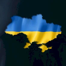 Ukrajina vlajka mapa Ukrajina vlajka mapa