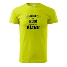 Legendy se rodí v říjnu