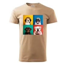 Psi štěňata koláž