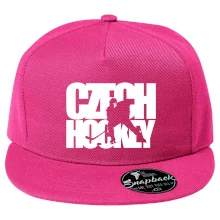 Czech hockey - nápis s hokejistou - Mistrovství světa v ledním hokeji 2026