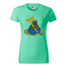 Žába s houbou  (studio-arte.cz)