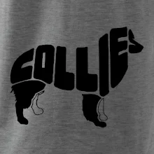 Border kolie písmo v těle