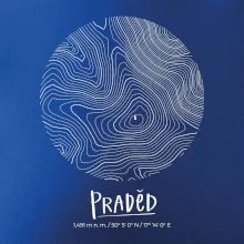 Praděd - vrstevnice v kruhu