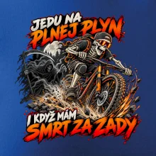 Kostlivec na horském kole ujíždí smrti