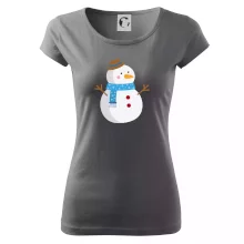 Sněhulák se šálou