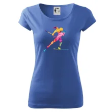 Barevná běžkařka