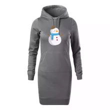 Sněhulák se šálou