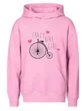 Crazy bike girl