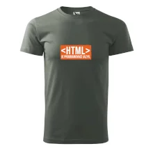 HTML JE PROGRAMOVACÍ JAZYK