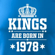 Kings are born in 1978