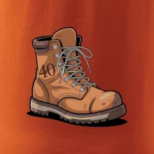 Turistická narozeninová bota 40