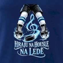 Hokejové housle na ledě