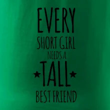 Every short girl needs a tall best friend
