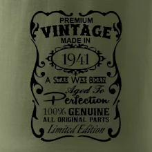 Vintage Etiketa - 1941