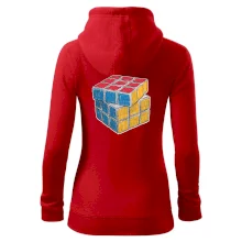 Rubikova kostka kreslená