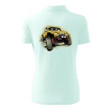 Žlutý offroad s navijákem