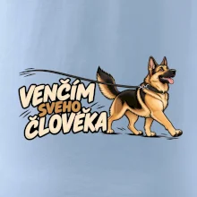 Venčím svého člověka - německý ovčák