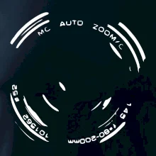 Foto objektiv obtisk