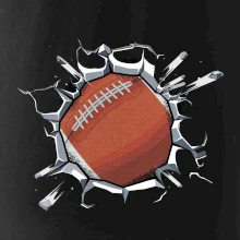 Americký fotbal míč v triku