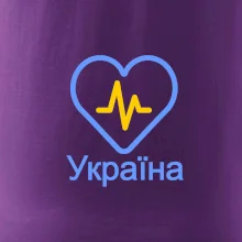 Moje srdce bije pro Ukrajinu - velké