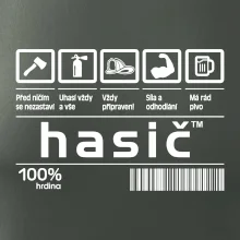 Čárový kód - Hasič